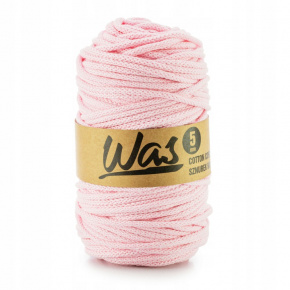 Bavlněná šňůra 5mm, 100m, růžová 090