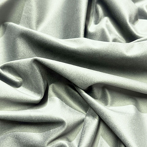 Velurová potahová látka, Velluto, Stříbrná