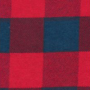 Bavlněná flanelová látka Kostka Červeno-Modrá 4x4 cm Bavlněná flanelová látka Kostka Červeno-Modrá 4x4 cm