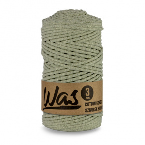 Bavlněná šňůra 3mm, 100m, OLIVÁ