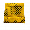 Sedák-40x40x2-cm-Černá-tečka-na-Zlutém