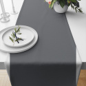 Jednobarevná bavlněná látka, 125 g/m², šíře 160 cm, grafitová