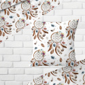 Children's cotton fabric by the meter Dreamcatcher Cappuccino