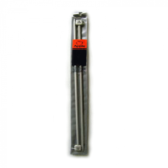 Aiguilles à tricoter droites en aluminium 2,5