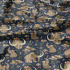 Cotton fabrics, by the meter. Mammoths on Blue