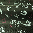 Water-repellent materials Codura, Dog and Cat, Khaki