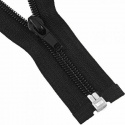 Spiral Zipper, Detachable, Black, 32 mm, Length 70 cm