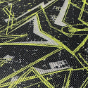 Le tissu PVC Kodura abstraction verte