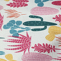 Le tissu PVC Kodura motif Cactus 12