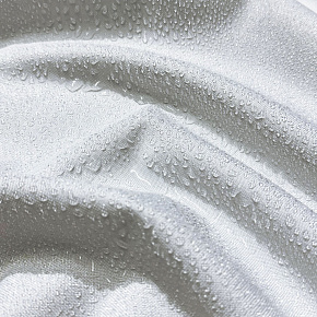 Vodoodpudivá látka Oxford s PU zátěrem, 200 g/m², šíře 160 cm, bílá