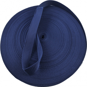 Polypropylénový popruh 30 mm tmavě modrý (balení 50 m)