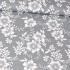 Cotton fabric 100% cotton, 125 g/m², width 160 cm, white ricardo on gray