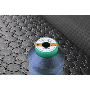 Šicí nitě TYTAN 40 1000 m šedé modrá barva 2775
