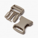 Zapięcie plastikowe 30 mm kolor beżowy