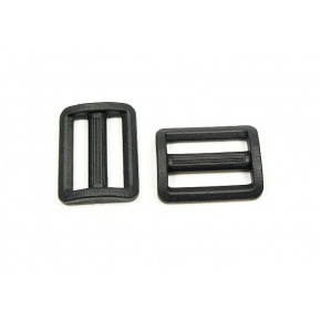 Plastic loops width 30 mm black