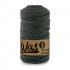 Cotton cord 3mm, 100m, ANTHRACITE
