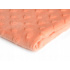 Látka minky srdička, 320 g/m², šíře 160 cm, metráž, lososová