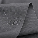 Stínící plachta proti slunci 3x2 m, Oxford 165 g/m², šedá