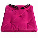 Voděodolný zahradní sedák Oxford fuchsia, 40 × 40 cm