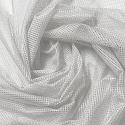 Polyester mesh for clothing White, 2x2mm eye