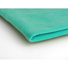 Microfleece fabric color mint 1.55 m x 0.33 m