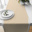 Solid-colored cotton fabric, 125 g/m², width 160 cm, beige