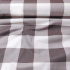 Children's cotton fabrics, by the meter. Cube 8 cm, Brown