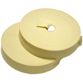 Lemovací proužek PES 40 mm barva ecru