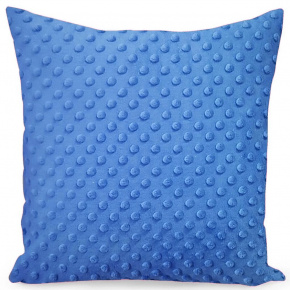 Microfleece pillow cover 40x40 cm, color Blue