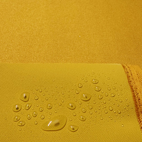 Nepromokavá látka Kodura PVC zátěr 600D, 360 g/m², šíře 150 cm, žlutá