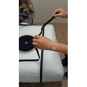 Elastic zipper 30 mm color black, by the meter Elastic zipper 30 mm color black, by the meter