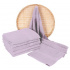 Terry towel 50x100 cm, lavender color