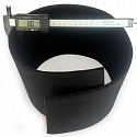 Technický filc 8 mm barva Černá, šířka 160 cm