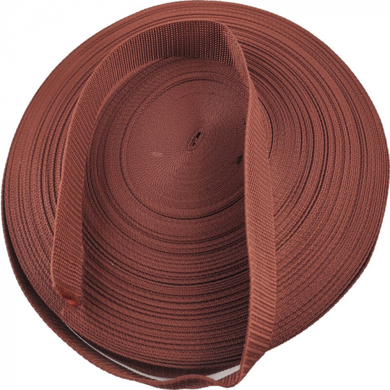 Polypropylene strap 30 mm lt. brown (packaging 50 m)