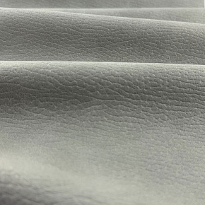 Ekokůže Largo Ash (šedá), pevná potahová látka s výraznou strukturou, metráž