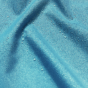 Vodoodpudivá látka Oxford s PU zátěrem, 200 g/m², šíře 160 cm, tyrkysová Vodoodpudivá látka Oxford s PU zátěrem, 200 g/m², šíře 160 cm, tyrkysová