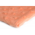 Minky fabric stars, 320 g/m², width 155 cm, by the meter, salmon