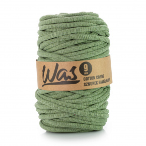 Bavlněná šňůra 9mm, 50m, pistácie 240