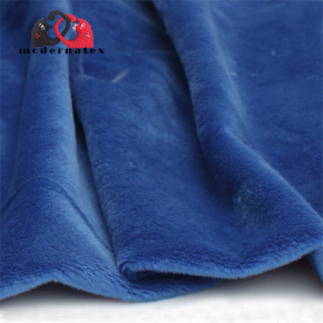 Látka minky jednobarevné, 220 g/m², šíře 160 cm, chaber