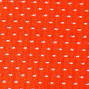 Tissu filet mesh orange neo au mètre, maille fine 2 × 2 mm, 60 gm², largeur 150 cm