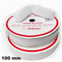 Sew-on Velcro Hook and Loop Set White 100 mm x 25 m