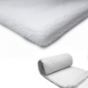 Minky Beránek, 220 g/m², šíře 160 cm, metráž, bílý