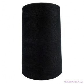 Nitě VIGA 120 do overloků 5000m barva černá 1627