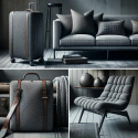 Upholstery fabrics, Amethyst, Light. Gray