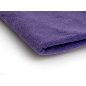 Polar fleece látka 200 g/m², šířka 150 cm, fialový, metráž