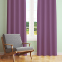 Solid-colored cotton fabric, 125 g/m², width 160 cm, purple