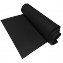 Plsť 8 mm pre dekoratívny akustický panel v čiernej farbe, šírka 41 cm