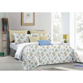 Flanelové povlečení na zip, barva Bílá, 140x200 cm