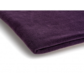 Polar fleece látka 200 g/m², šířka 150 cm, švestkový, metráž