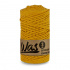 Cotton cord 3mm, 100m, MUSTARD